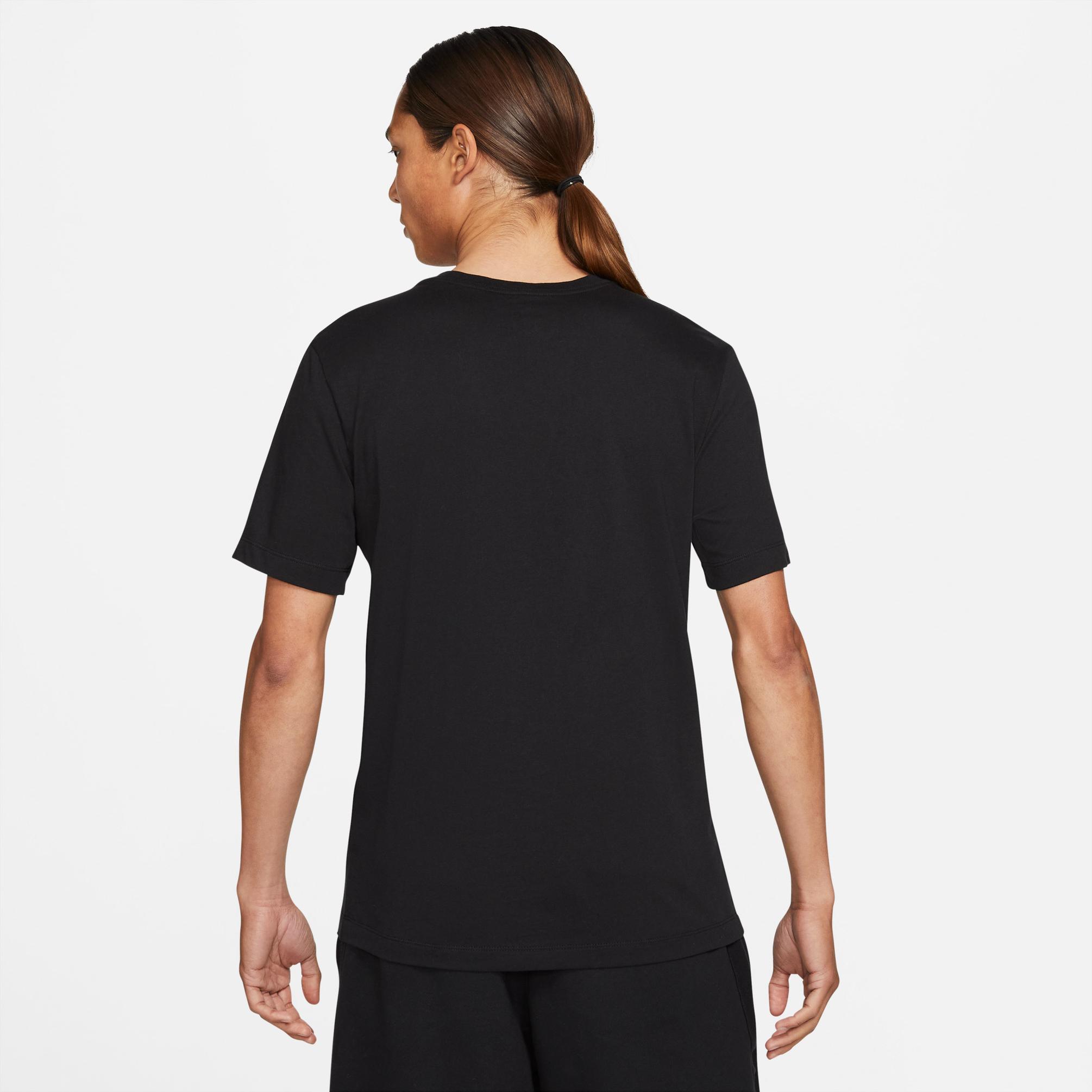  Jordan Air Wordmark Erkek Siyah T-shirt