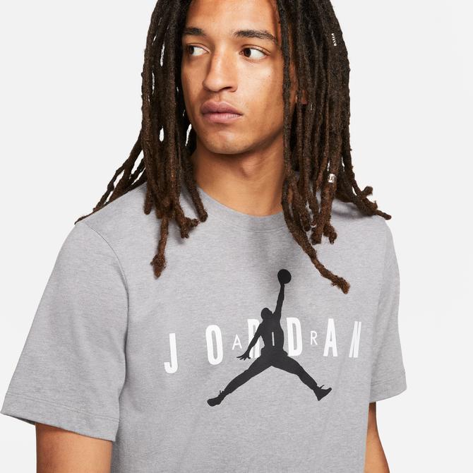  Jordan Air Wordmark Erkek Gri T-shirt