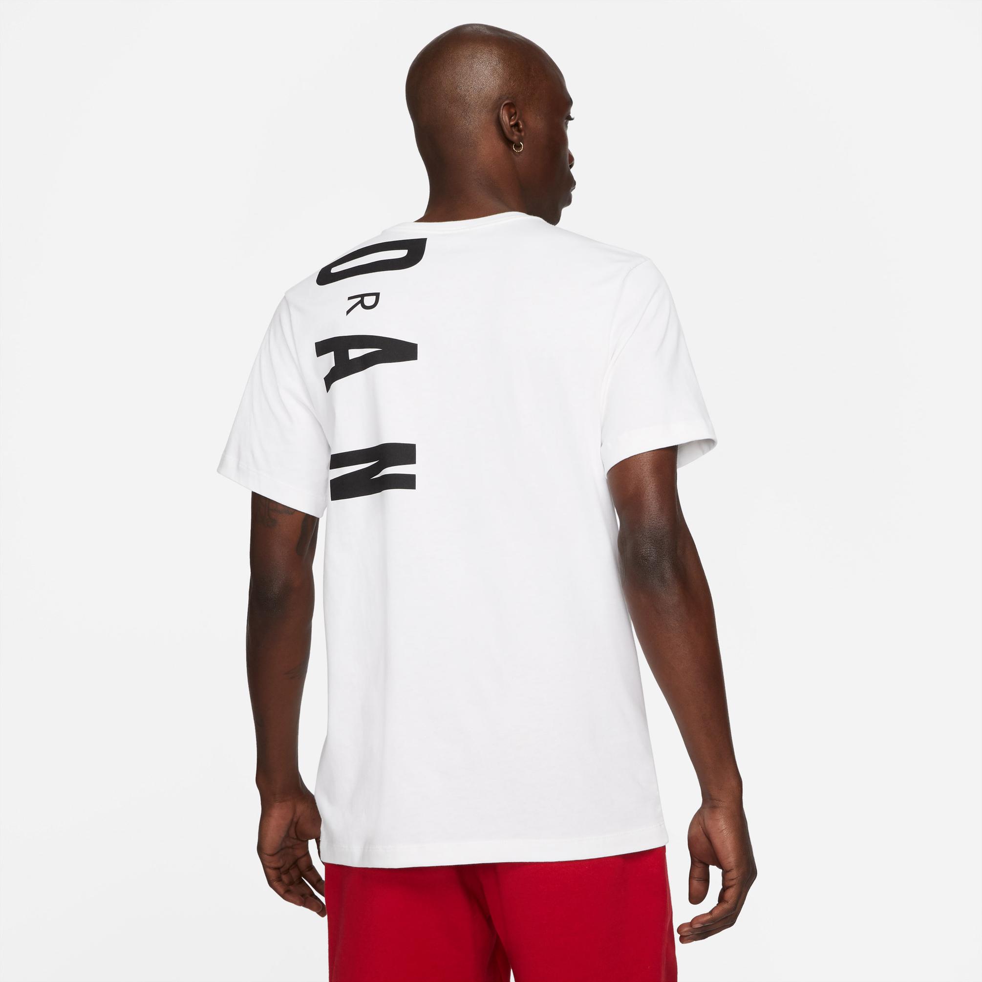  Jordan Air Stretch Erkek Beyaz T-shirt