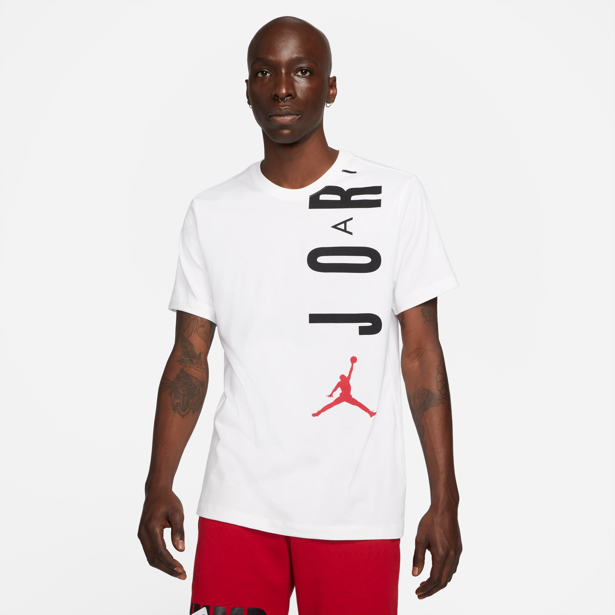 Jordan Air Stretch Erkek Beyaz T-shirt