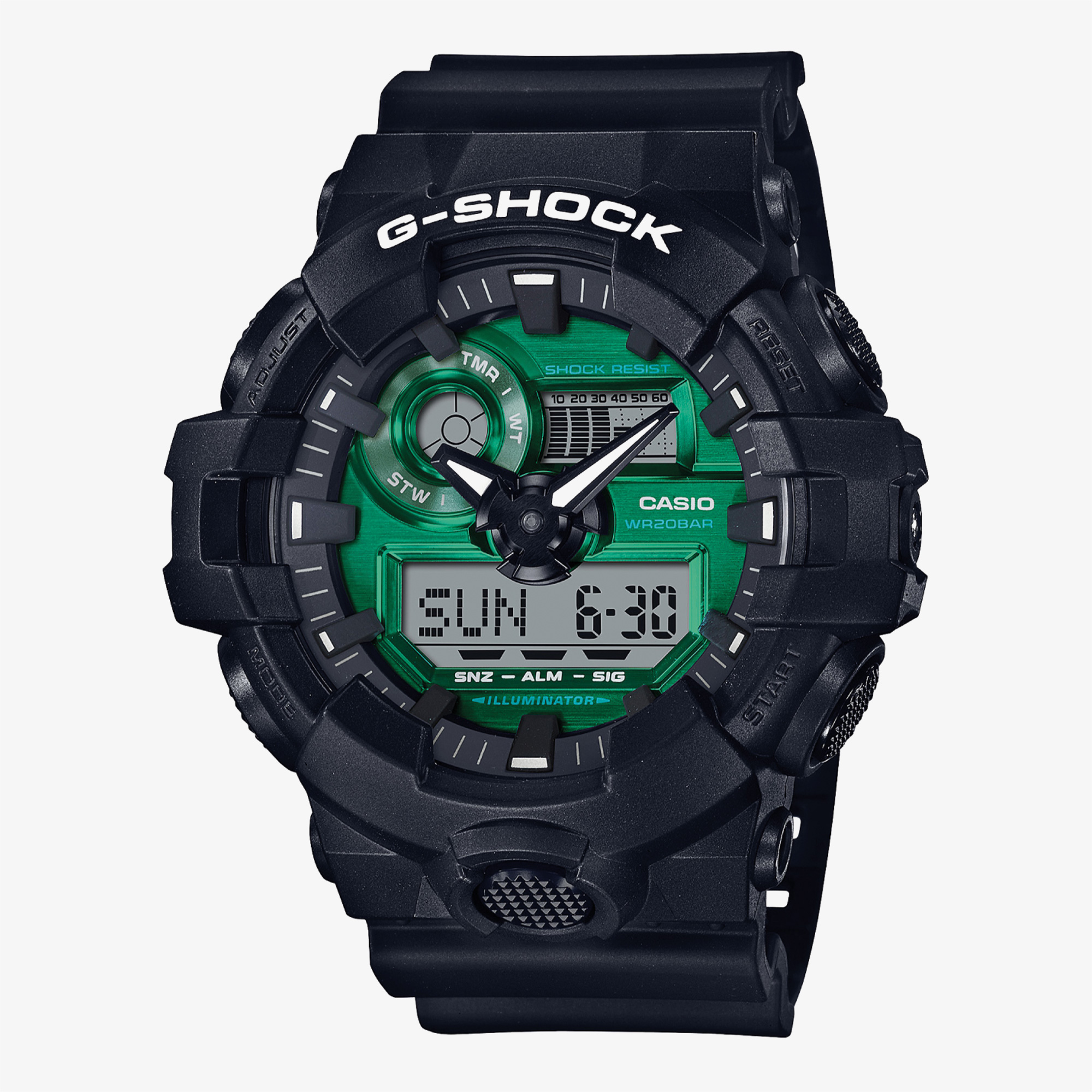 Casio G-Shock GA-700MG-1ADR Erkek Siyah Kol Saati
