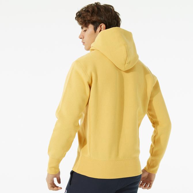  Champion Erkek Kapüşonlu Sarı Sweatshirt