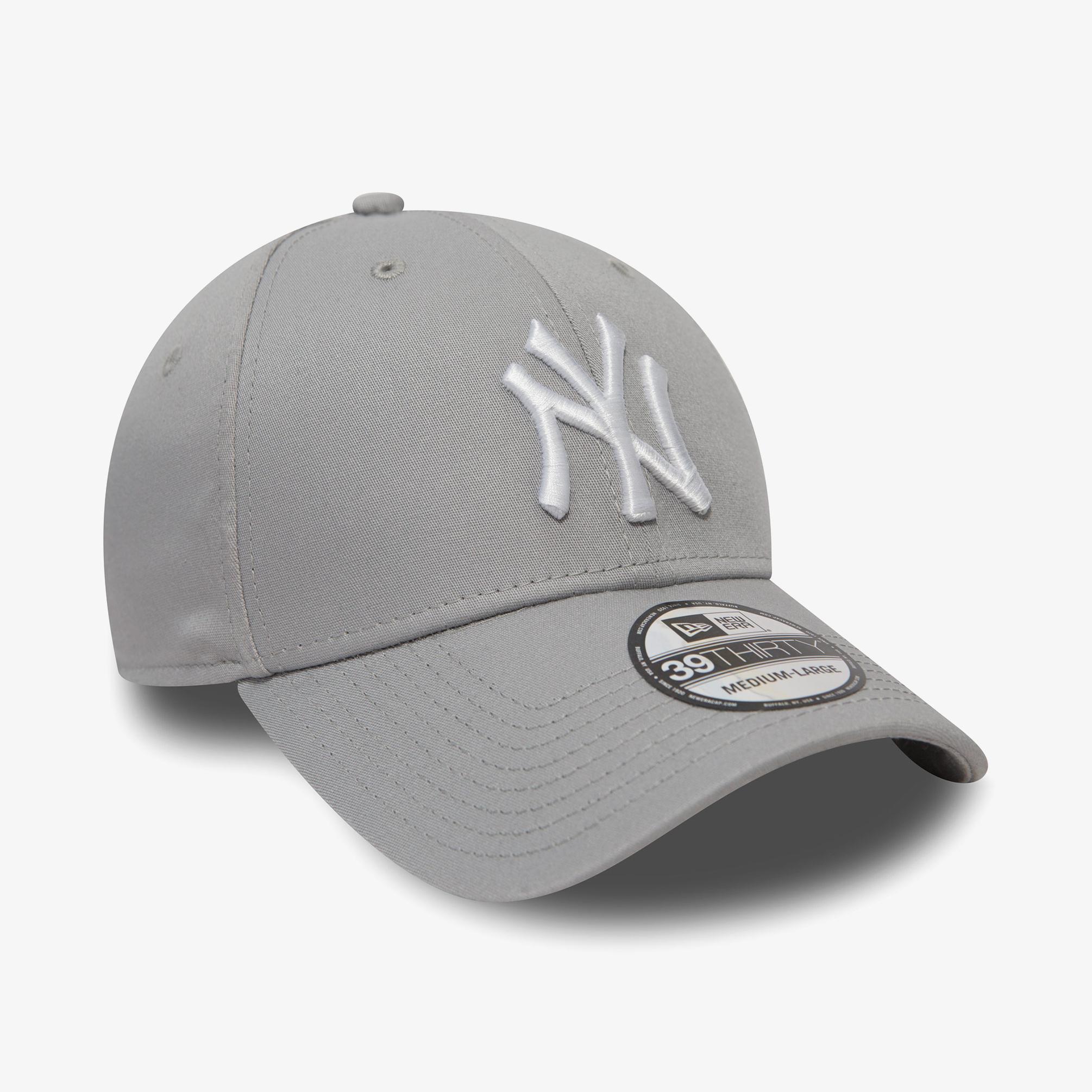  New Era 39Thirty New York Yankees Unisex Gri Şapka