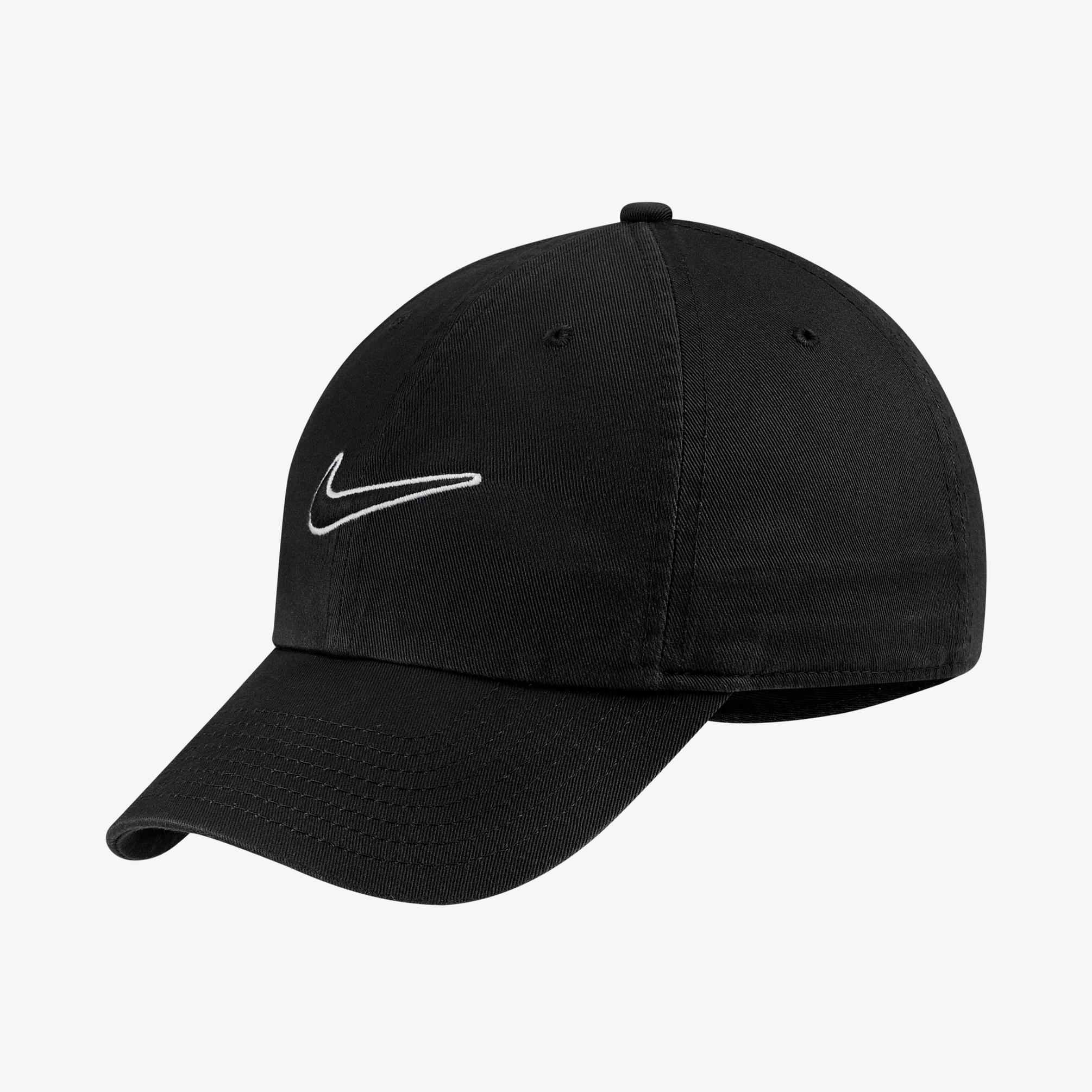  Nike Sportswear Swoosh Unisex Siyah Şapka