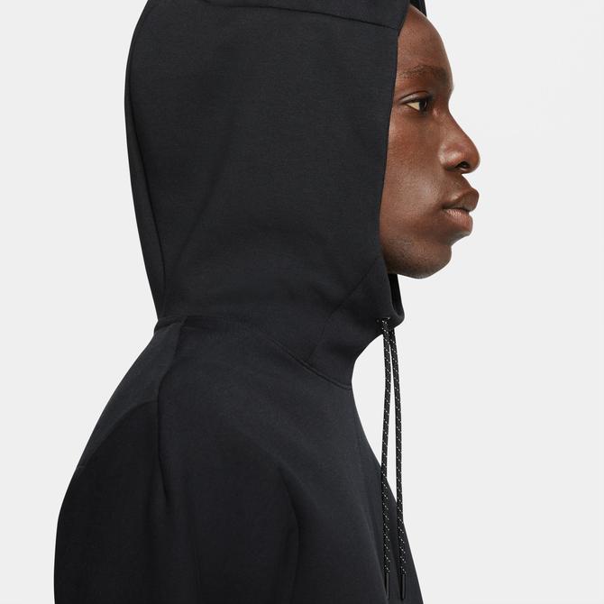  Nike Sportswear Tech Fleece Kapüşonlu Erkek Siyah Sweatshirt