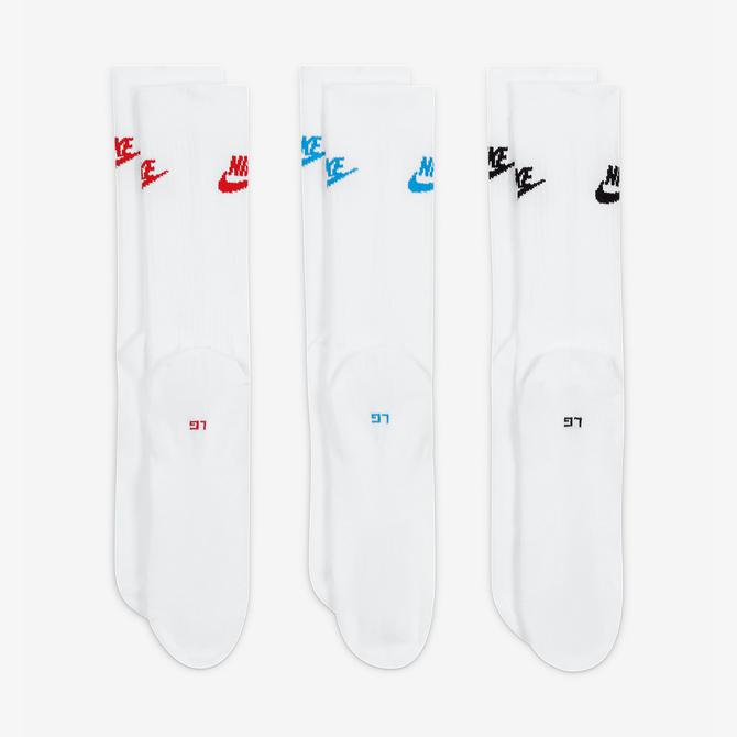  Nike Sportswear Everyday Essential Unisex 3'lü Renkli Çorap