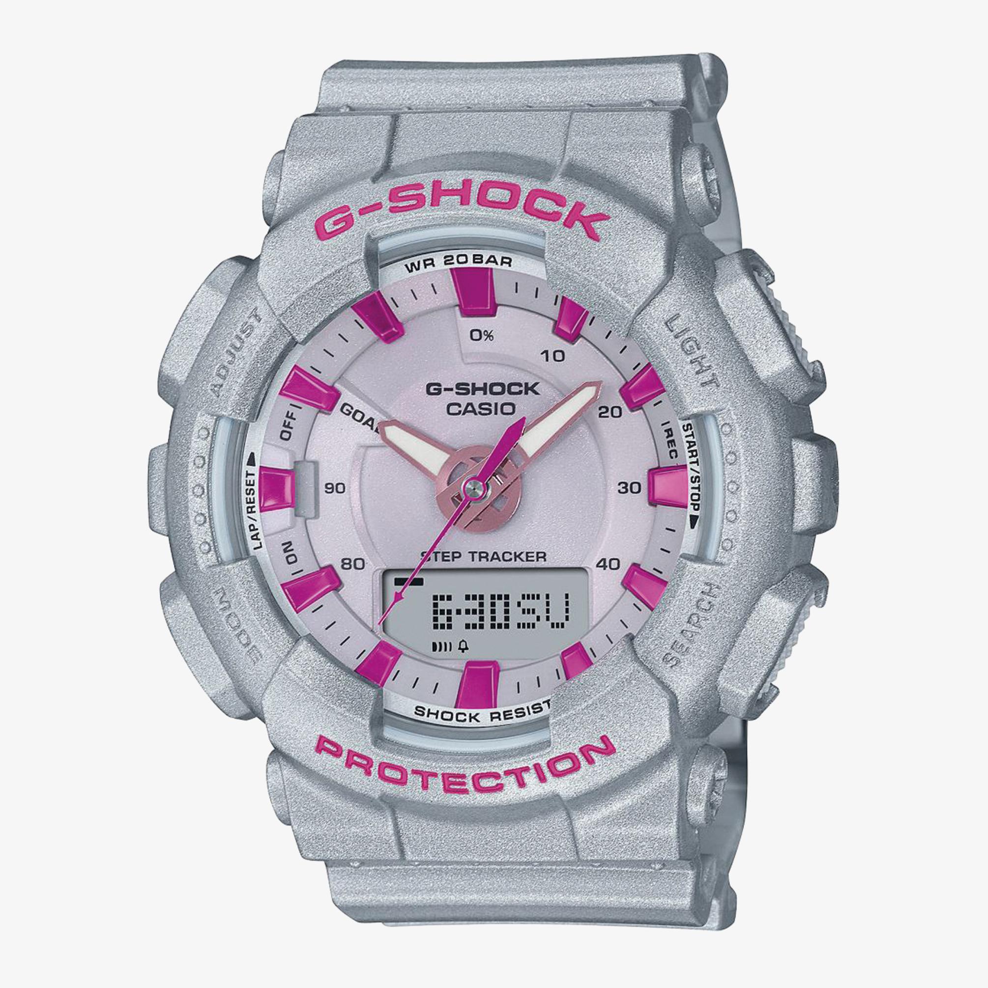  Casio G-Shock GMA-S130NP-8ADR Erkek Gri Kol Saati