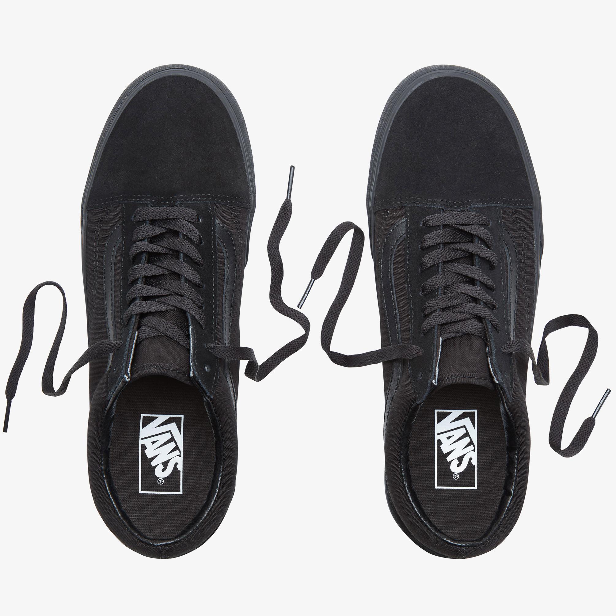  Vans Old Skool Platform Kadın Siyah Sneaker