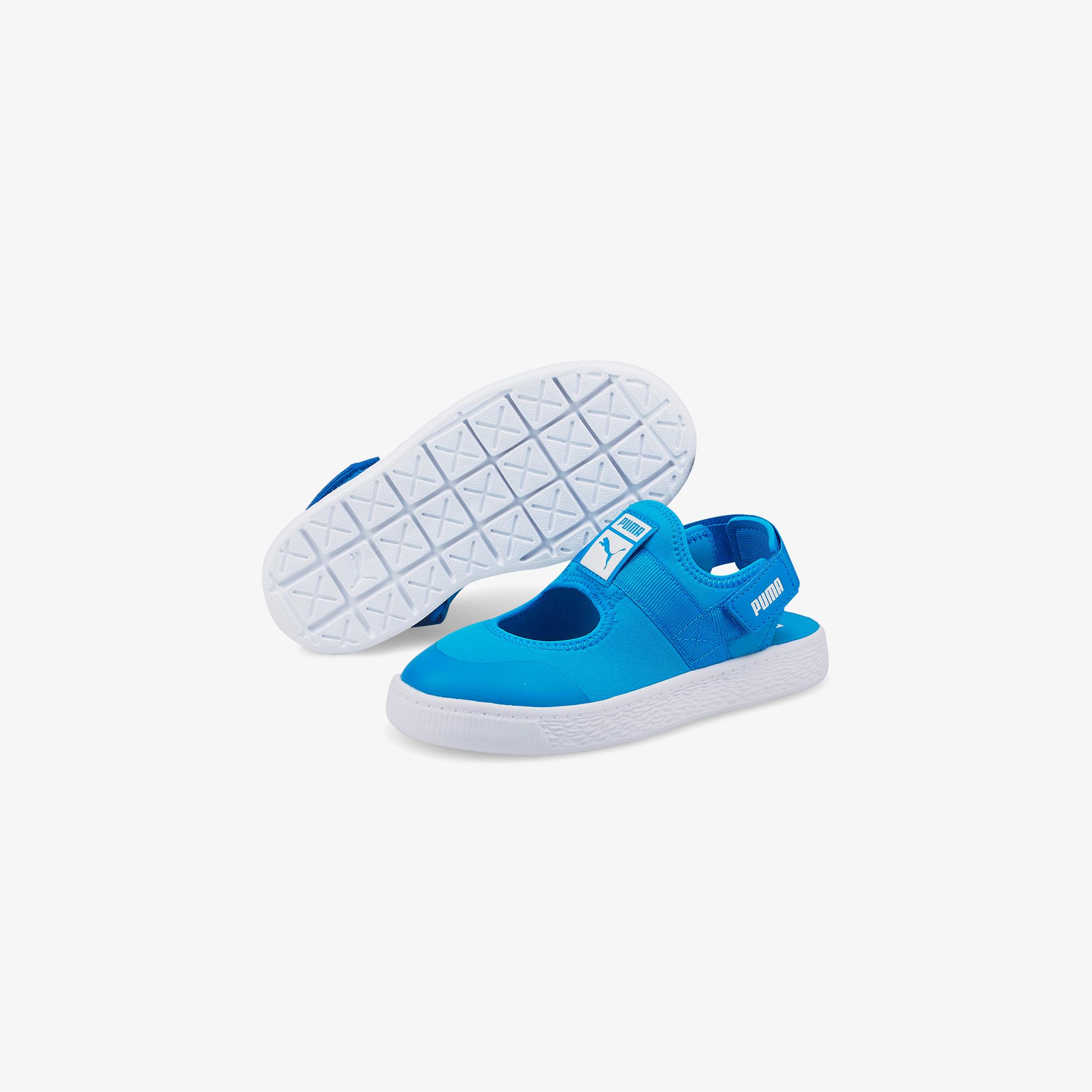  Puma Light-Flex Summer Çocuk Mavi Sandalet