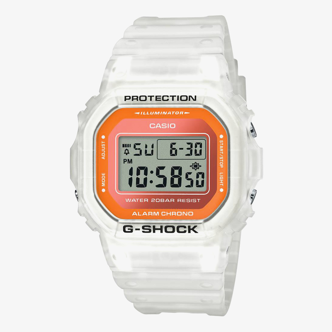 Casio G-Shock DW-5600LS-7DR Beyaz Kol Saati