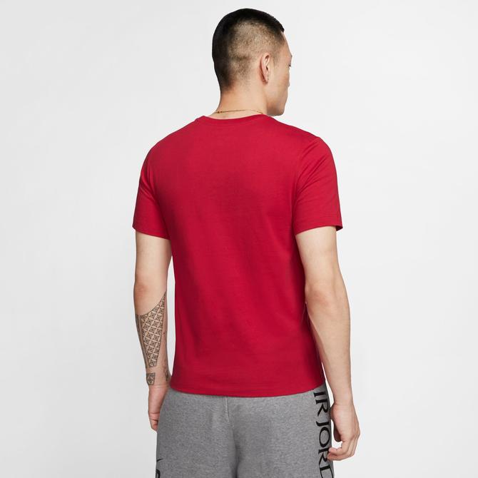  Jordan Jumpman Crew Erkek Kırmızı T-Shirt