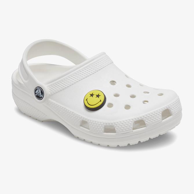  Crocs Smiley Brand Stareyes Unisex Sarı Rozet