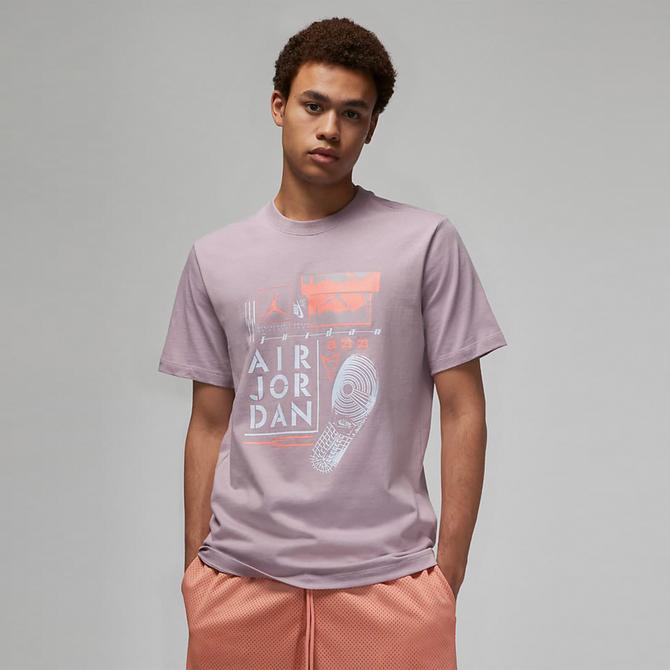  Jordan Brand GFX Erkek Mor T-Shirt