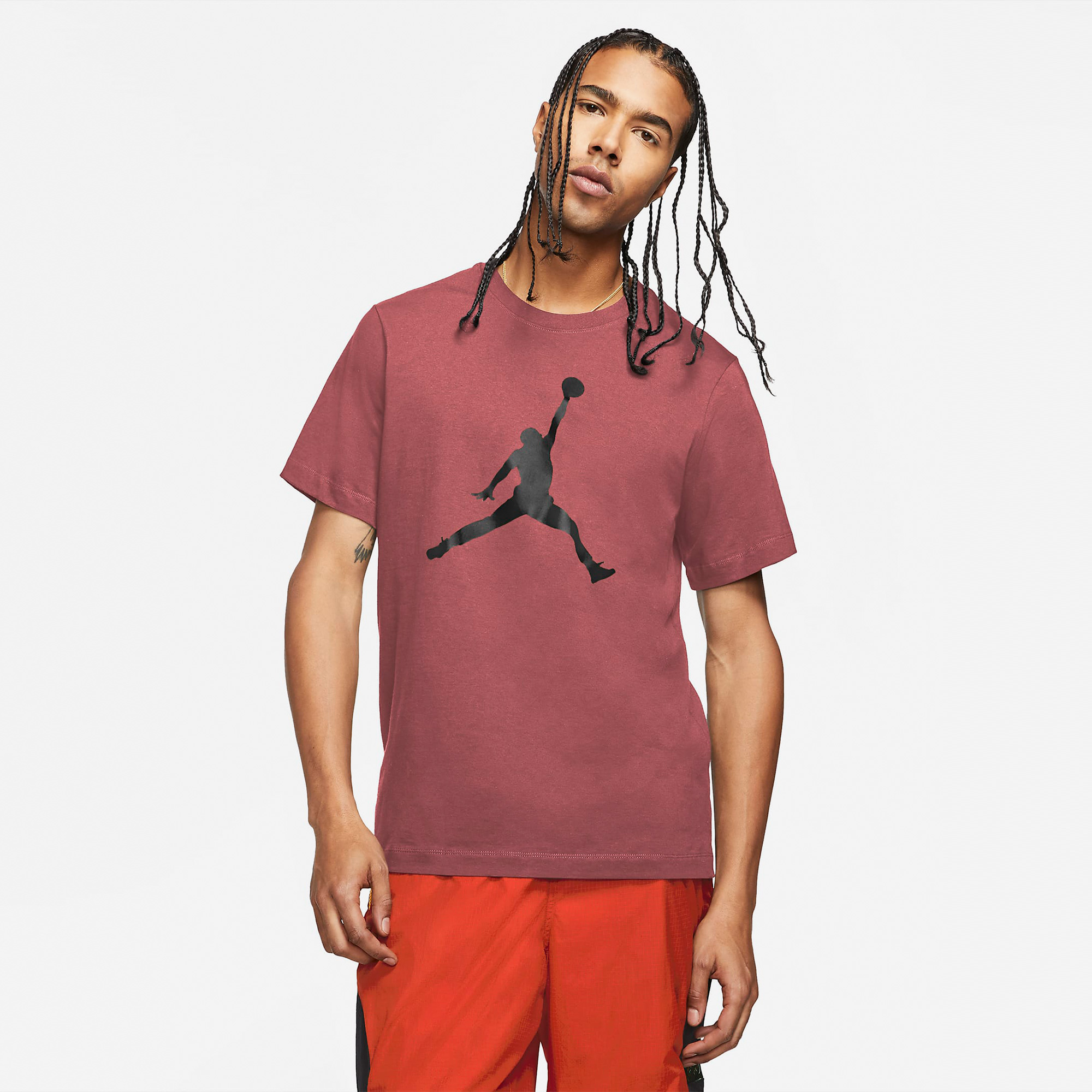 Jordan Jumpman Short Sleeve Erkek Kırmızı T-Shirt
