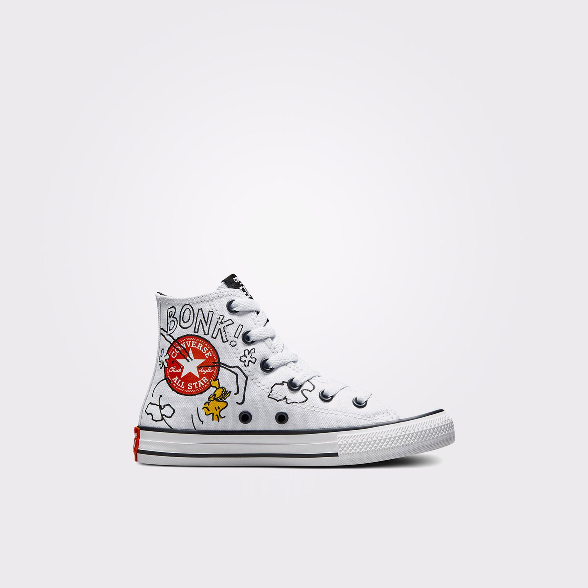  Converse x Peanuts Chuck Taylor All Star Çocuk Beyaz Sneaker