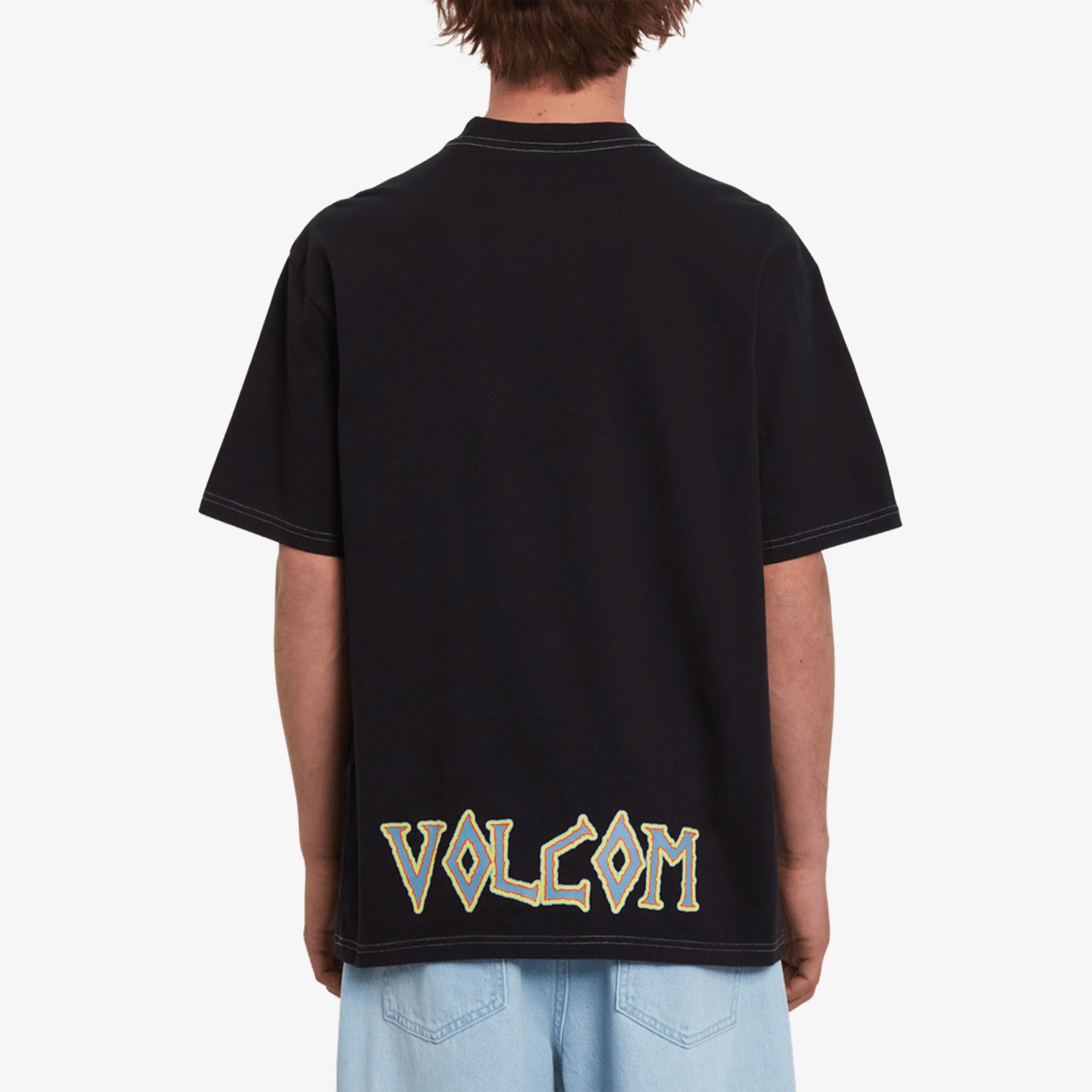  Volcom Richard French Erkek Siyah T-Shirt