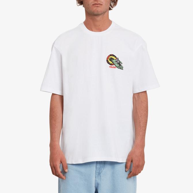 Volcom Digital Dreams Erkek Beyaz T-Shirt