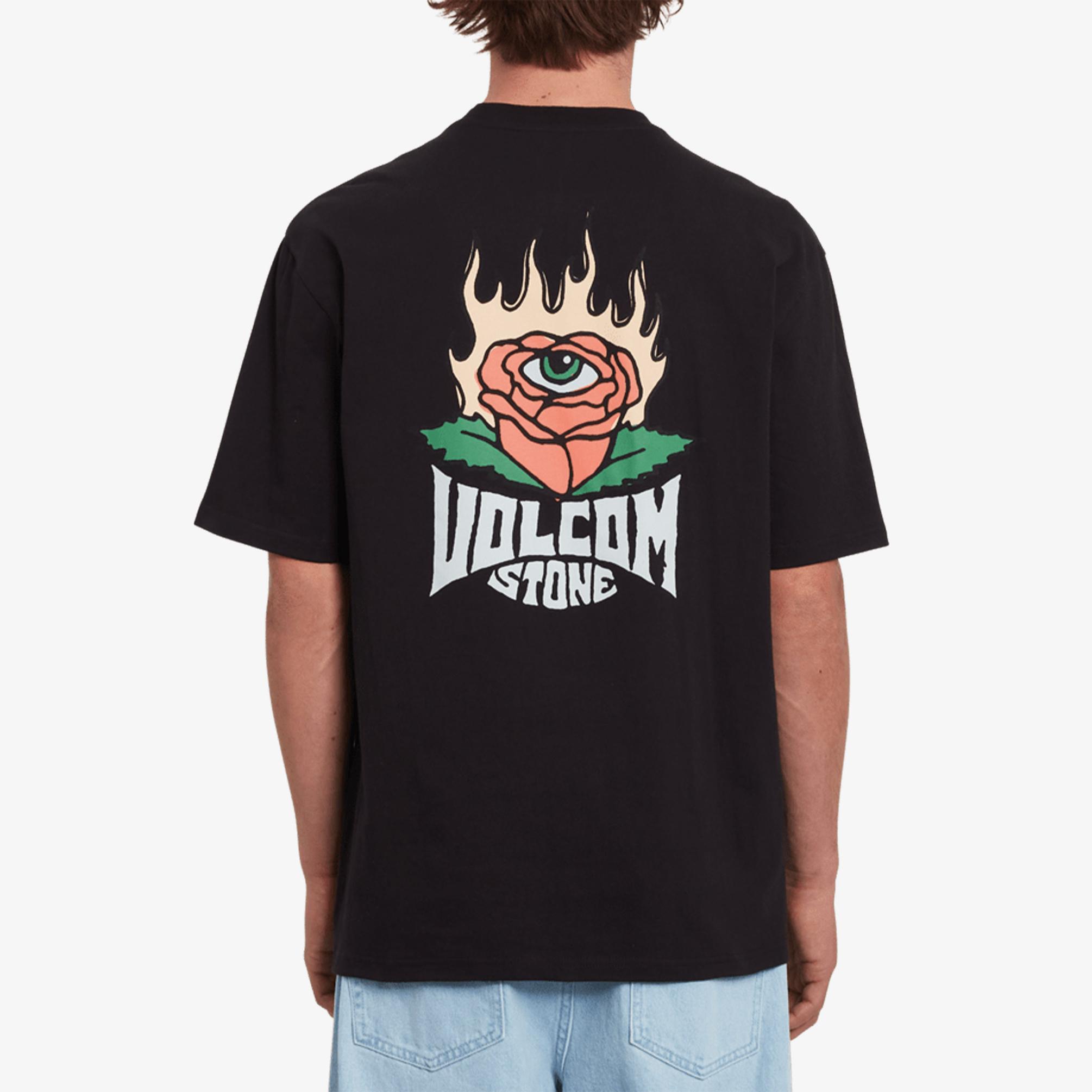  Volcom Roseye Erkek Siyah T-Shirt