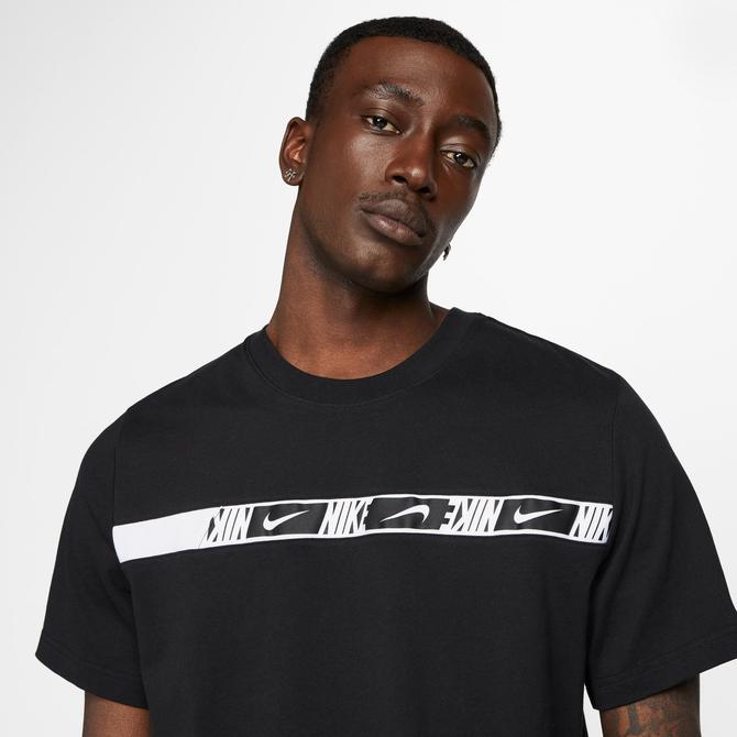  Nike Repeat Erkek Siyah T-Shirt