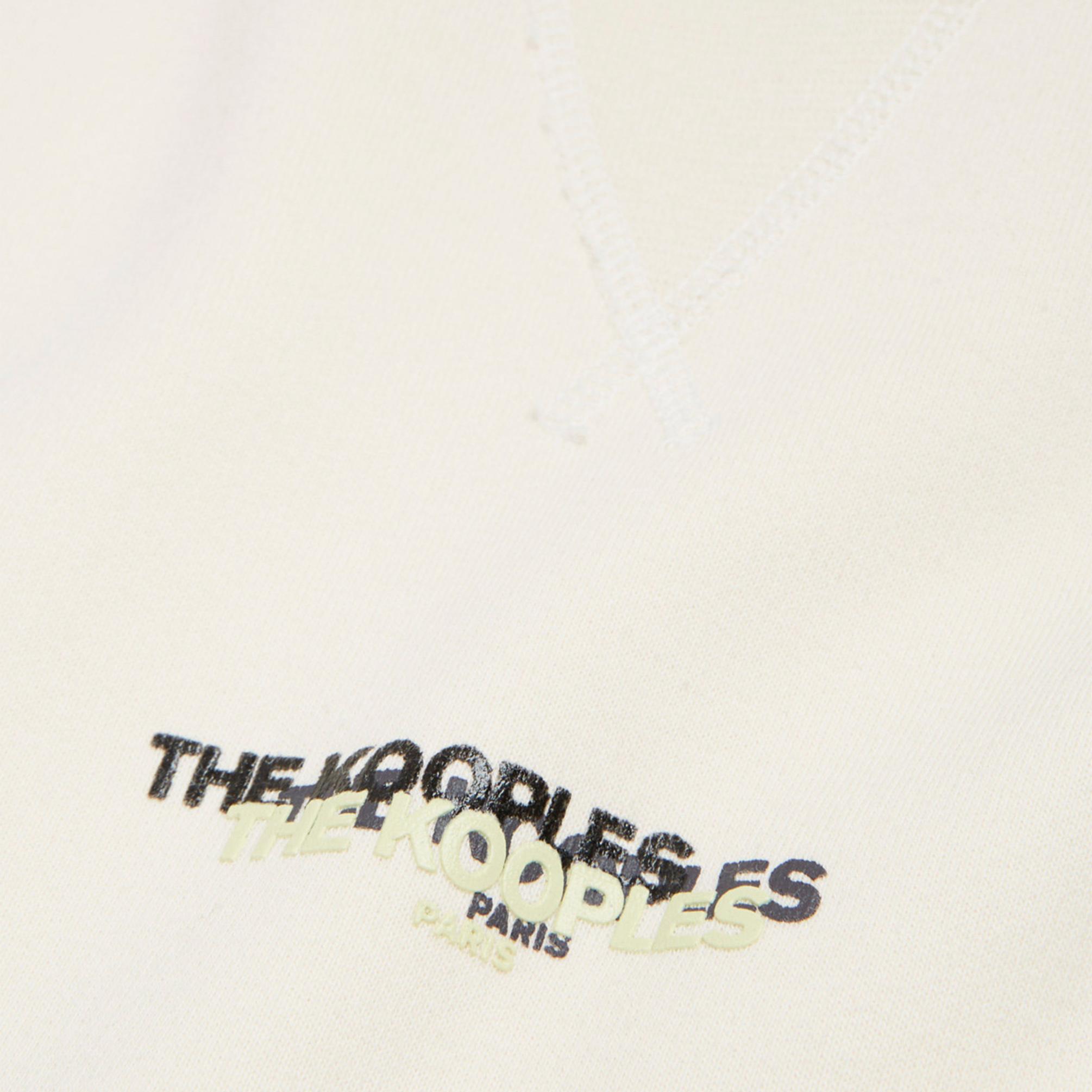  The Kooples Logolu Erkek Ekru Sweatshırt
