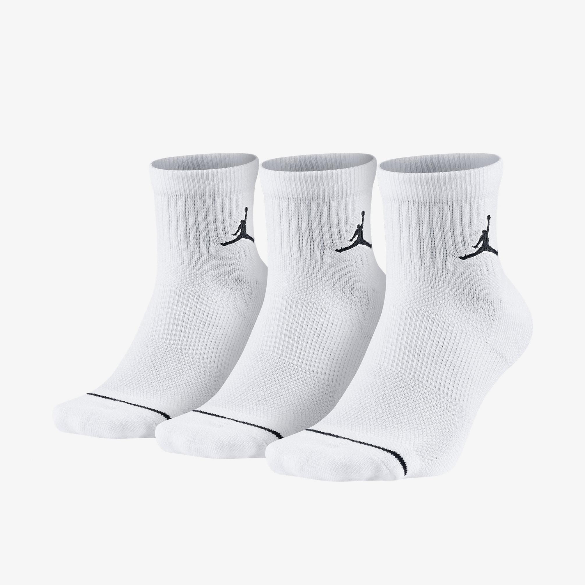  Jordan Everyday Max Ankle Unisex Beyaz 3'lü Çorap