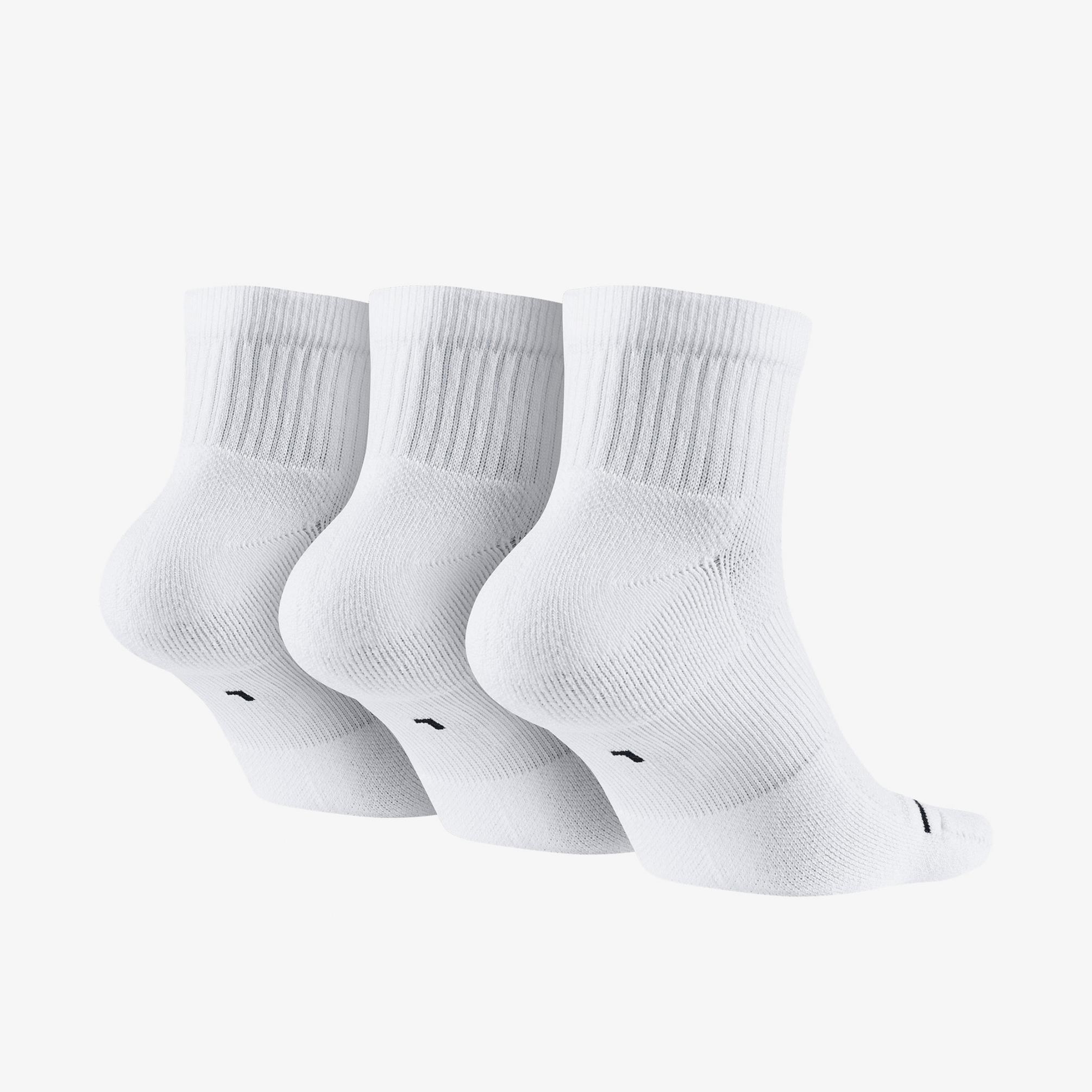  Jordan Everyday Max Ankle Unisex Beyaz 3'lü Çorap