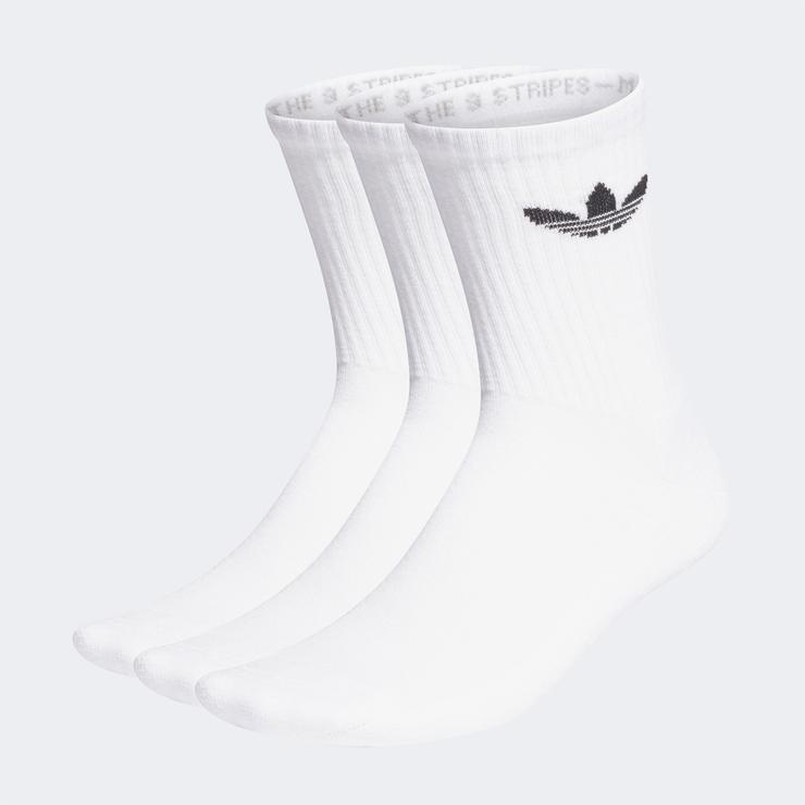 adidas Cushioned Trefoil Unisex Beyaz Çorap