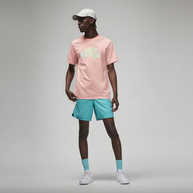  Nike Jordan Erkek Pembe T-shirt