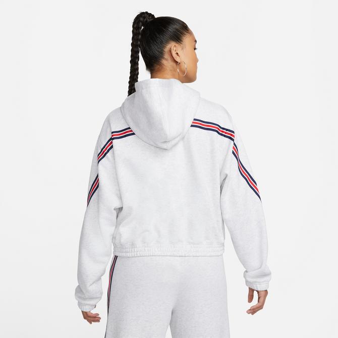  Jordan Paris Saint-Germain Fleece Hoodie Kadın Siyah Sweatshirt