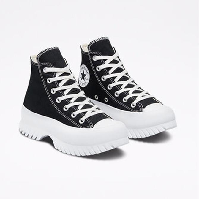  Converse Platform Chuck Taylor All Star Lugged 2.0 Unisex Siyah Sneaker