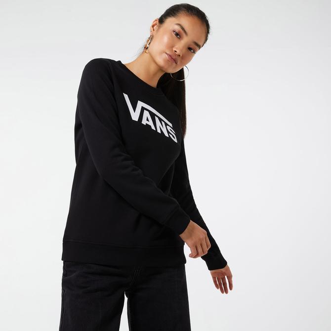  Vans Classic V Crew Kadın Siyah Sweatshirt