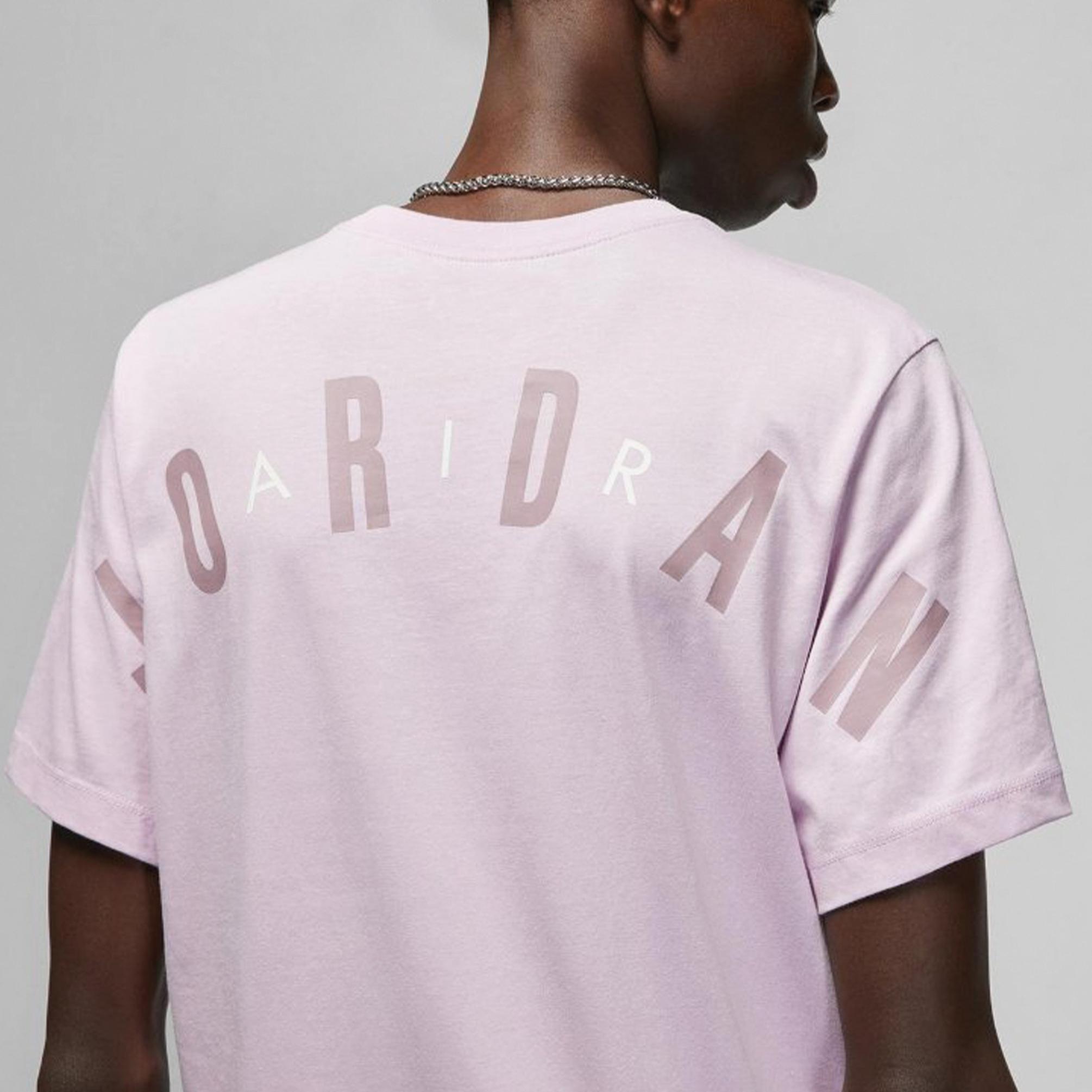  Jordan Air Stretch Erkek Pembe T-Shirt