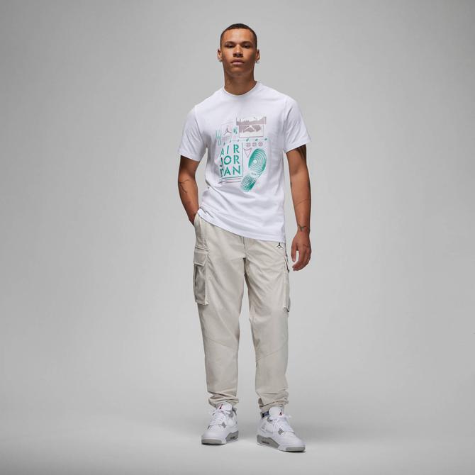  Jordan Brand Erkek Beyaz T-Shirt