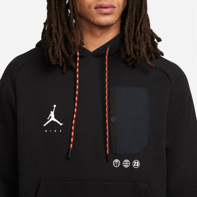  Jordan Jumpman Erkek Siyah Kapüşonlu  Sweatshirt