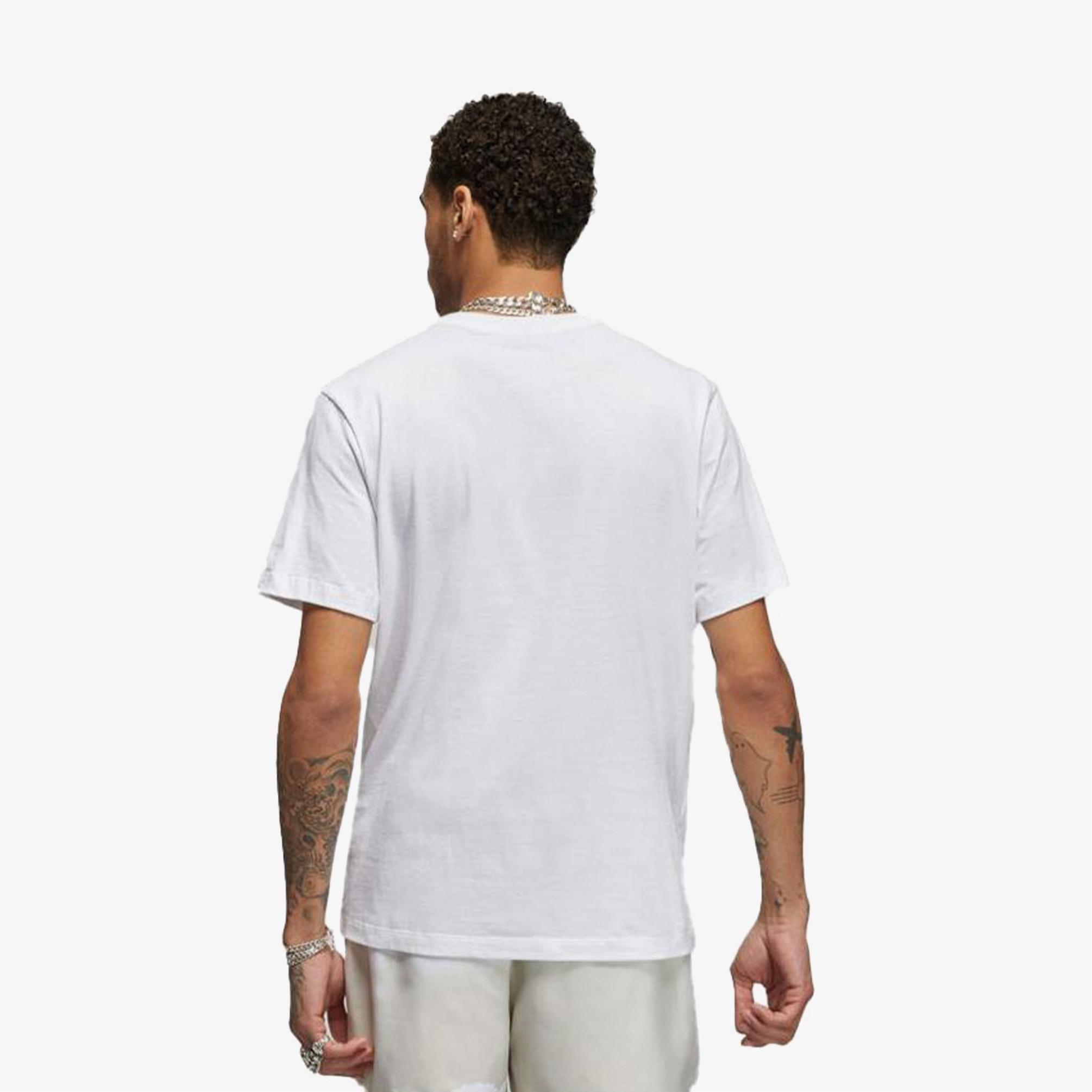  Nike Jordan Erkek Beyaz T-shirt