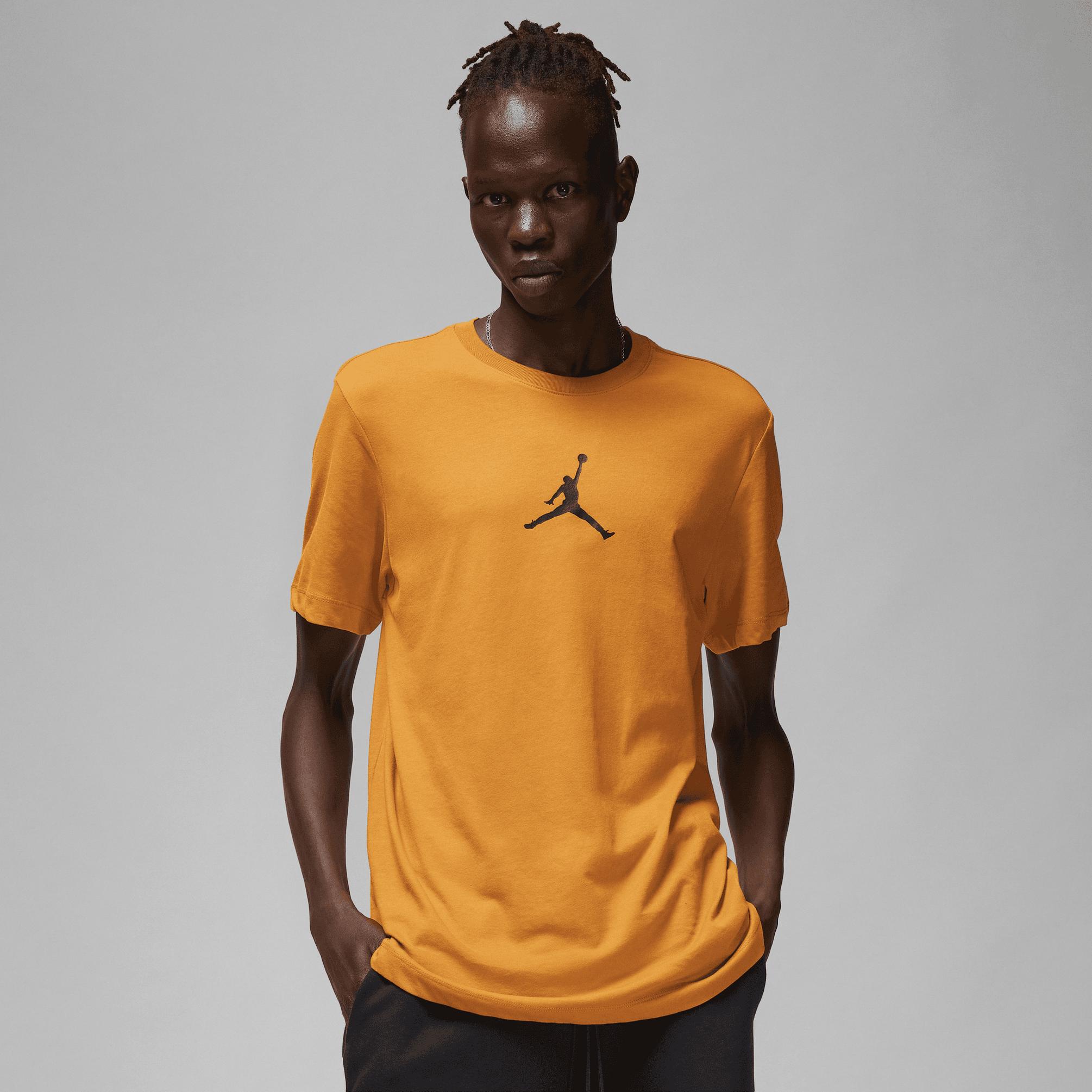  Jordan Jumpman Erkek Sarı T-Shirt