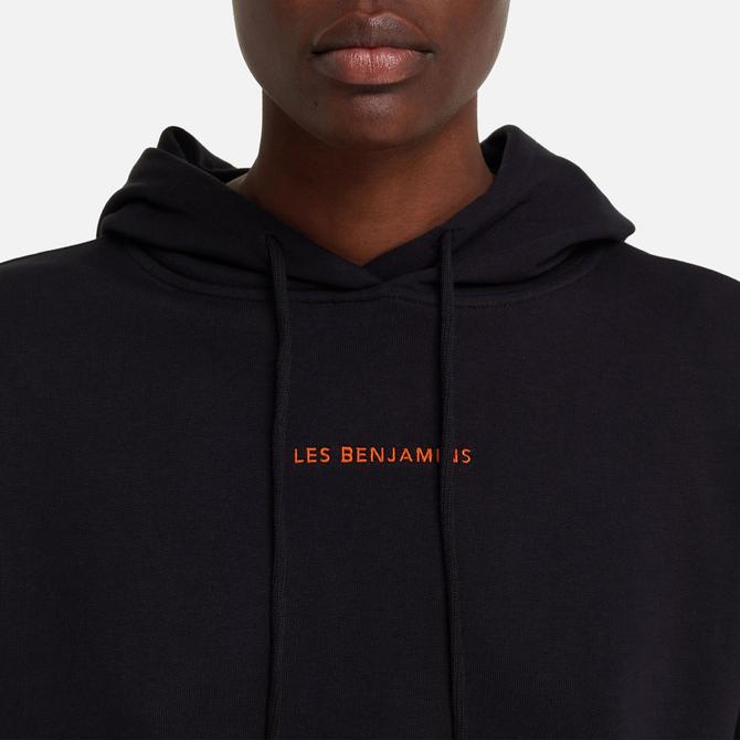  Les Benjamins Core Kadın Siyah Hoodie