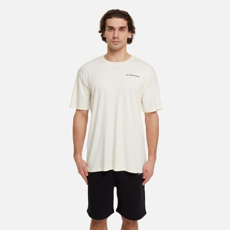 Les Benjamins Core Unisex Beyaz T-Shirt
