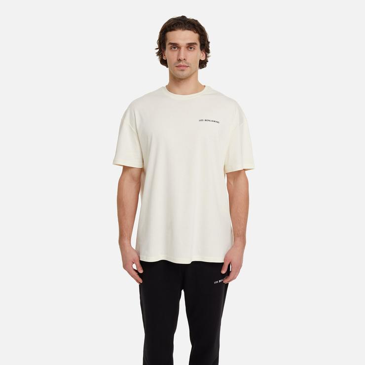 Les Benjamins Core Unisex Beyaz T-Shirt