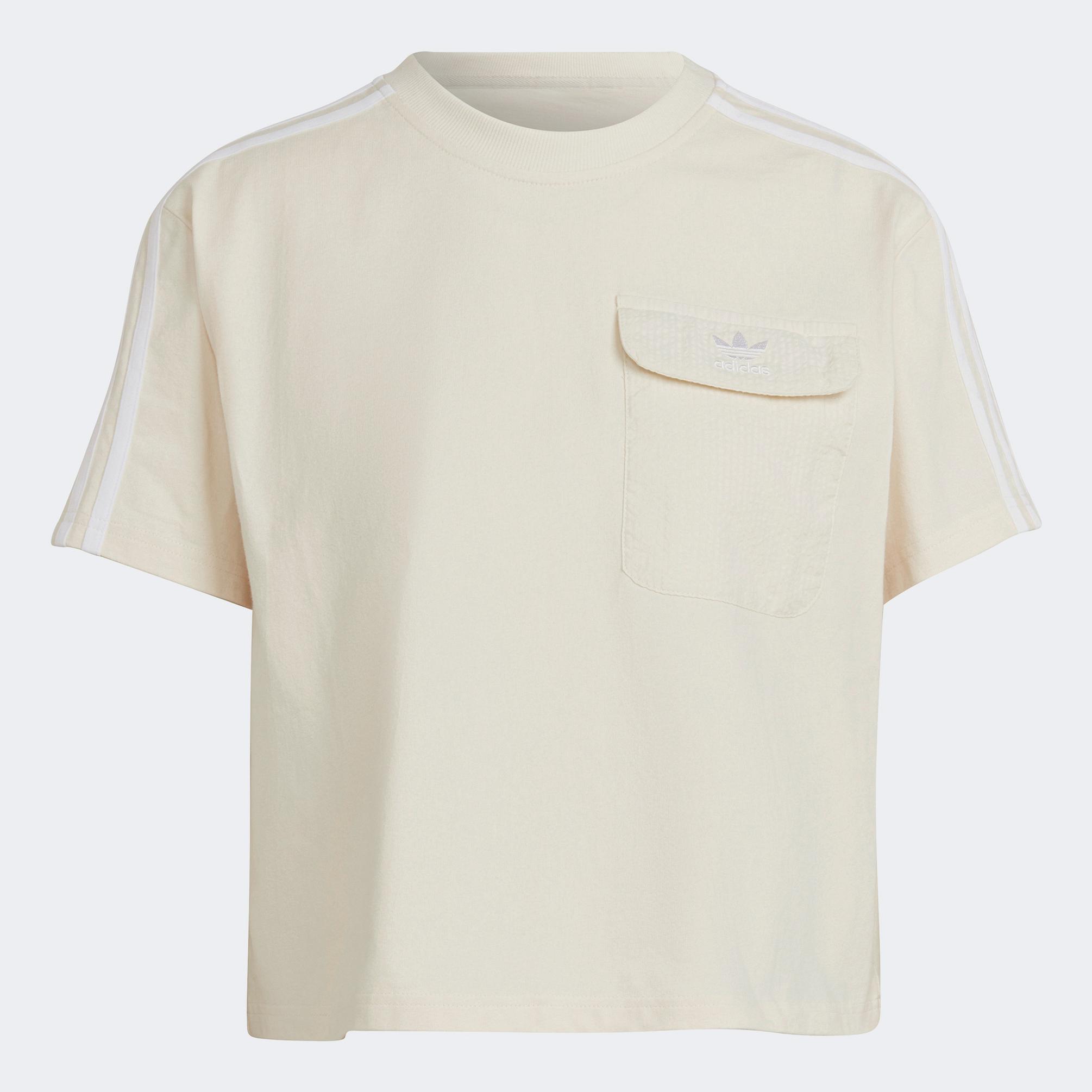  adidas Adicolor Classic Kadın Beyaz T-Shirt