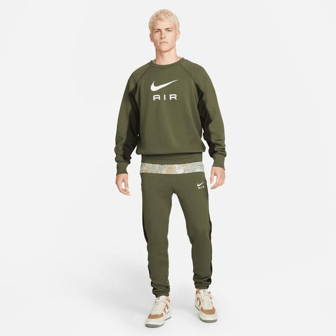  Nike Sportswear Air Erkek Yeşil Sweatshirt