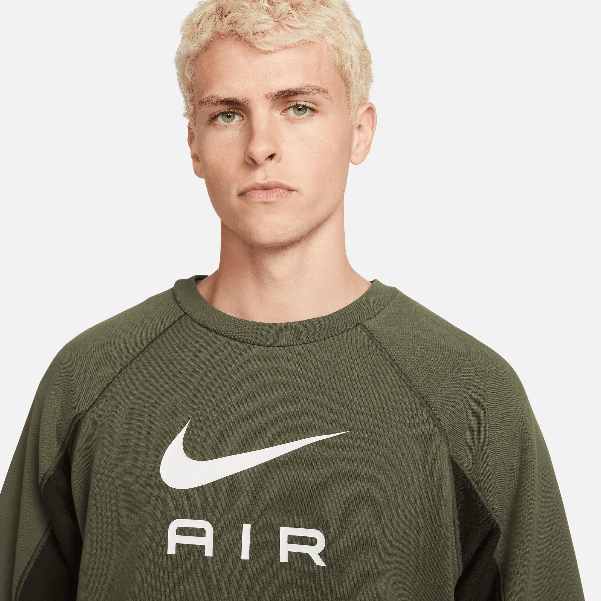  Nike Sportswear Air Erkek Yeşil Sweatshirt