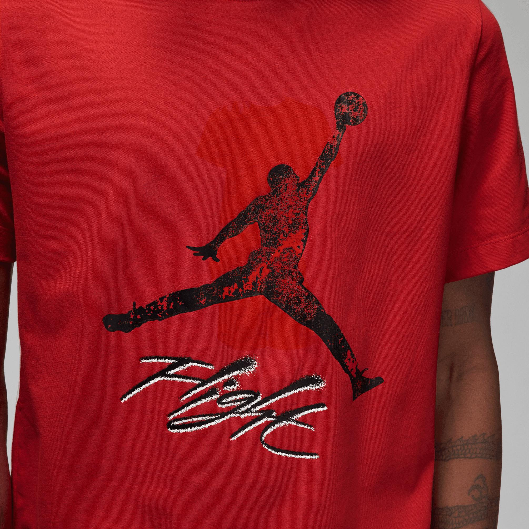  Jordan Essentials Jumpman Erkek Kırmızı T-Shirt