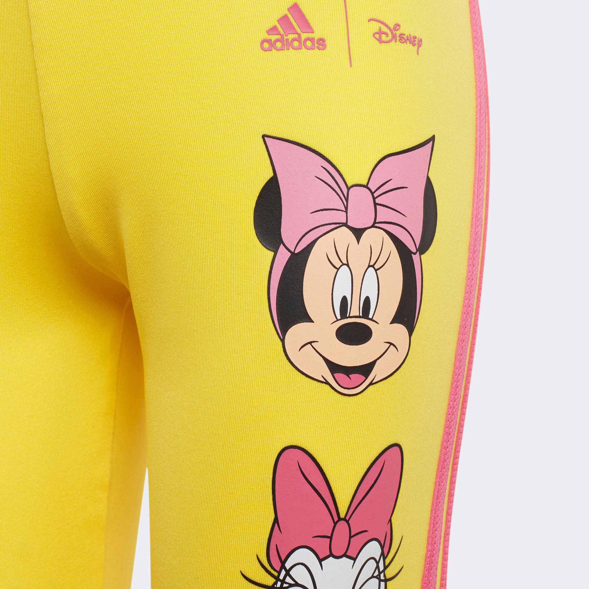  adidas X Disney Daisy Duck Kadın Sarı Tayt