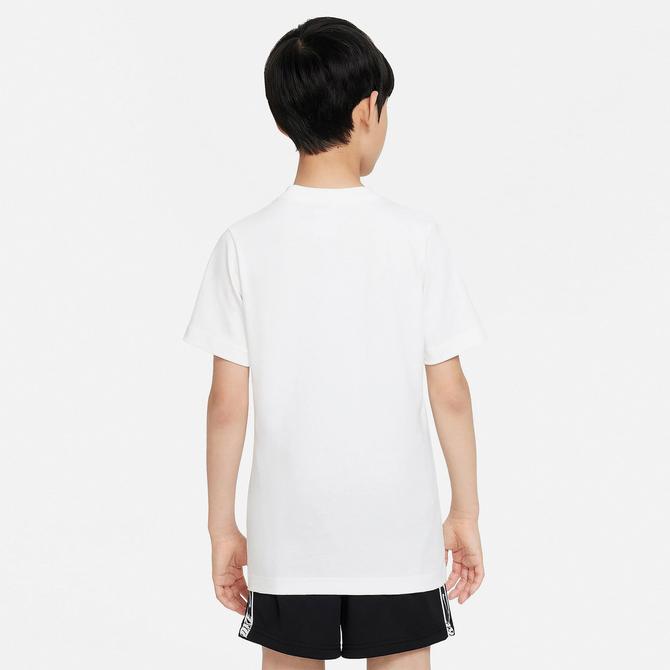  Nike Sportswear Hybrid Çocuk Beyaz T-Shirt
