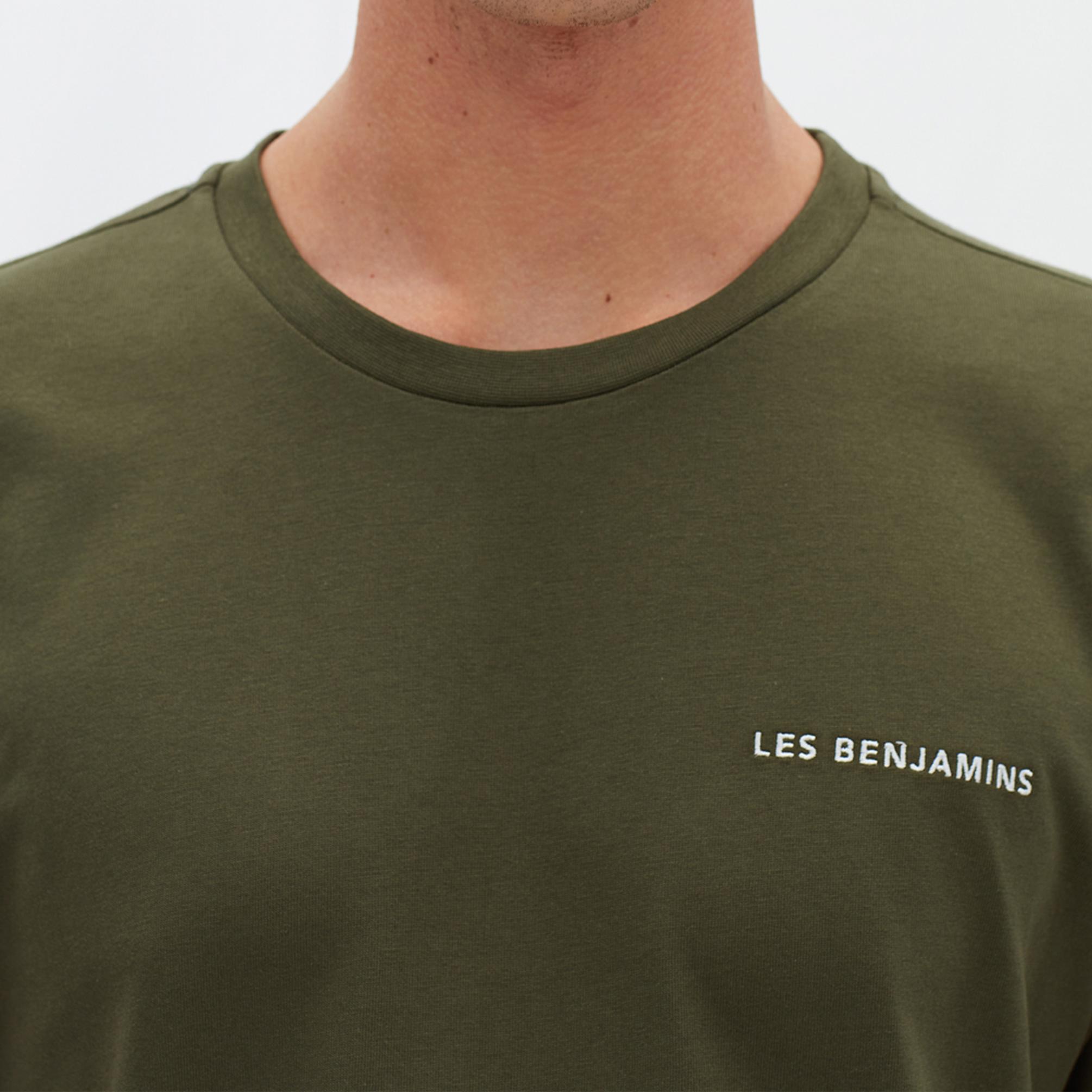  Les Benjamins Essentials Erkek Yeşil T-Shirt