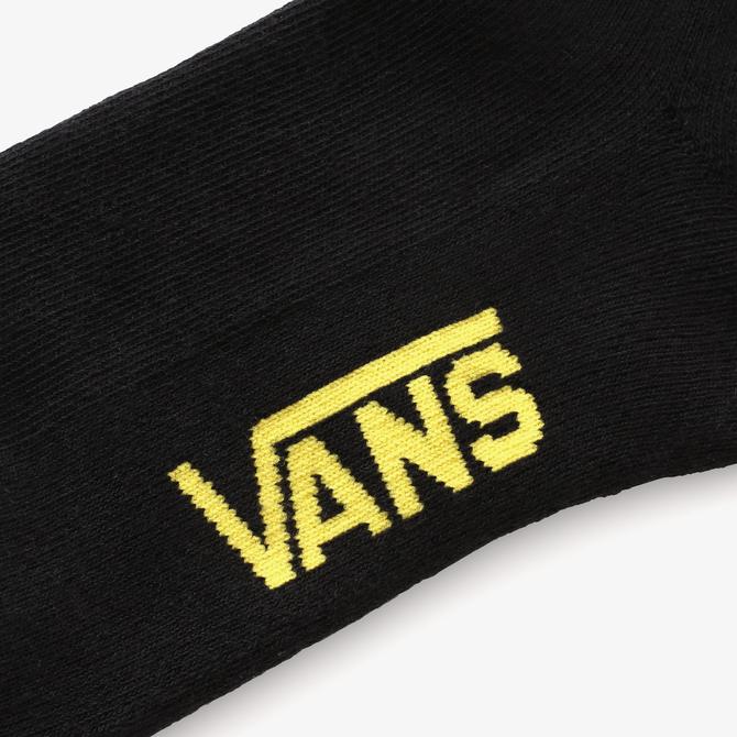  Vans Embroidered Crew Kadın Siyah Çorap
