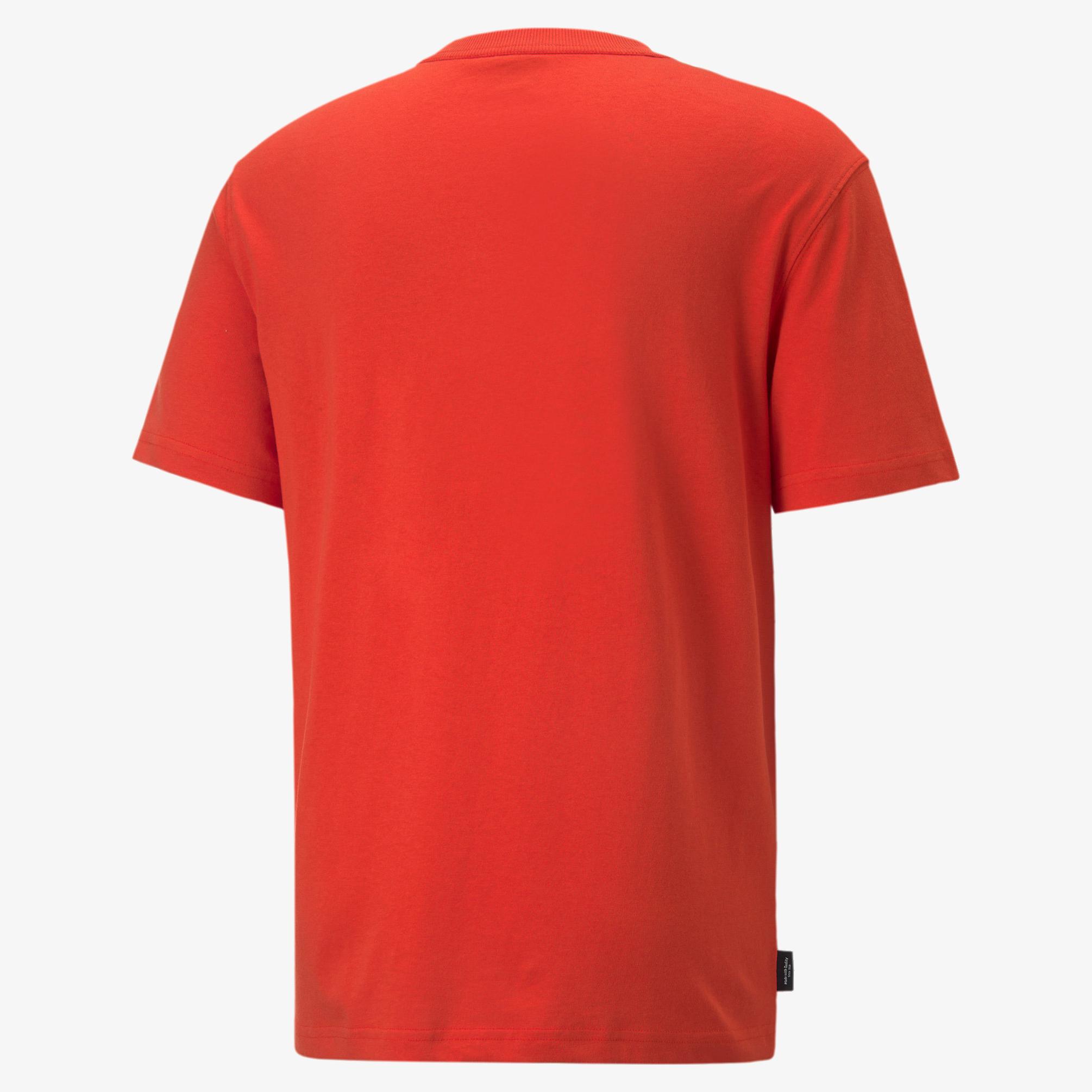  Puma Downtown Erkek Kırmızı T-Shirt