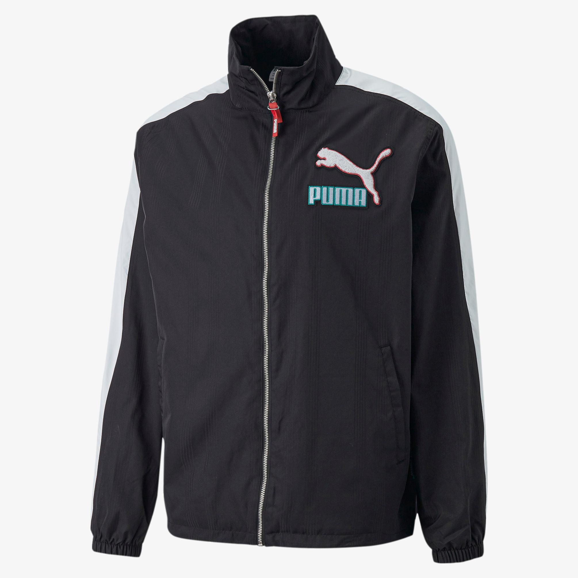  Puma T7 Fandom Track Erkek Siyah Ceket