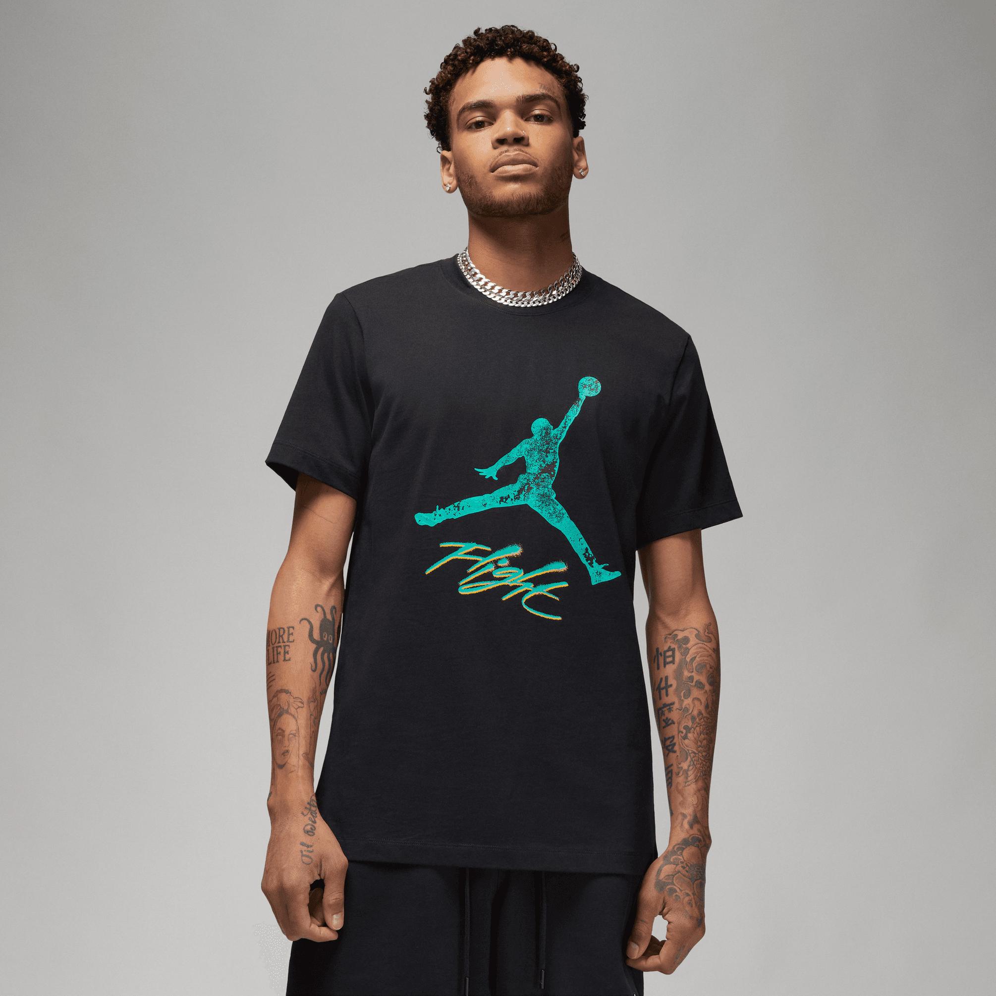  Jordan Essentials Jumpman Erkek Siyah T-Shirt